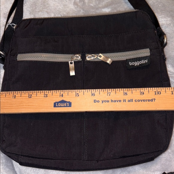 Baggallini Black Comrade Crossbody Bag Retail $68 - Picture 7 of 7
